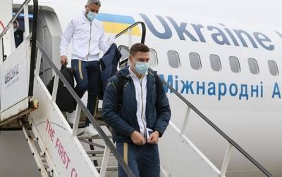 В сборной Украины нет больных Covid-19 после возвращения из Швейцарии