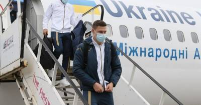 У сборной Украины не нашли COVID-19 после возвращения из Швейцарии