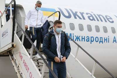 Все тесты сборной Украины на коронавирус по прибытию в Борисполь оказались отрицательными