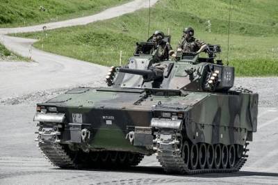 Британия будет модернизировать БМП CV9030 для швейцарской армии