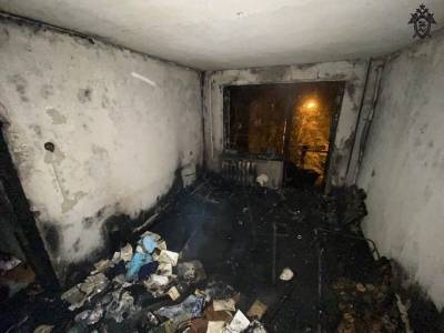 СК возбудил дело по факту гибели двух женщин на пожаре в Ленинском районе