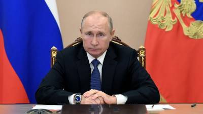 Песков: обращение Путина к гражданам пока не планируется