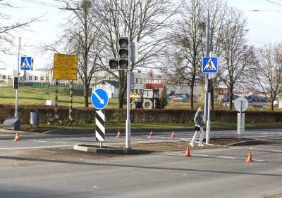 В Гродно на следующей неделе заработают два умных светофора. Где они будут регулировать движение?
