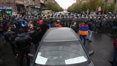 Никол Пашинян - Протесты в Ереване не утихают: правоохранители задержали несколько десятков человек - news.24tv.ua - Армения - Ереван