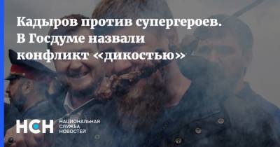 Кадыров против супергероев. В Госдуме назвали конфликт «дикостью»
