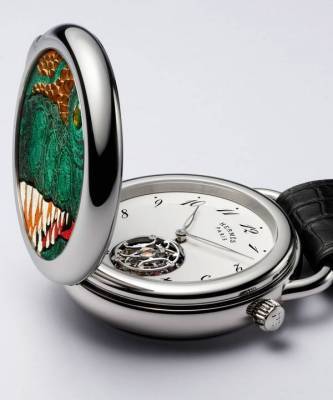 Крупным планом: очаррровательные карманные часы Hermès Arceau Pocket Aaaaargh!