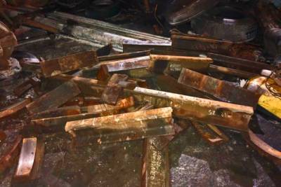 Житель Ленобласти похитил 800 кг рельсов, но не успел их сдать на металлолом