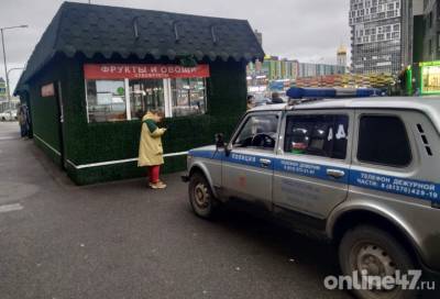 Отдельная благодарность полицейским и жителям: В Кудрово демонтировали два незаконных ларька