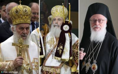 патриарх Филарет - У предстоятелей трех православных церквей COVID-19, один в тяжелом состоянии - rbc.ua - Киев - Сербия - Афины - Албания