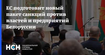 ЕС подготовит новый пакет санкций против властей и предприятий Белоруссии