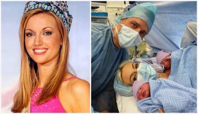 «Мисс Мира 2003» Розанна Дэвисон родила близнецов после 14-ти неудачных беременностей