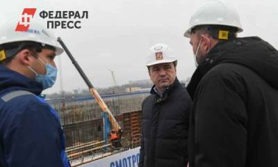Андрей Воробьев побывал на строительстве Щелковских очистных сооружений