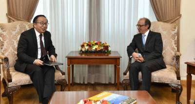 Глава МИД Армении и новый посол Китая обсудили гуманитарный кризис в Карабахе