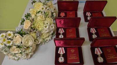 В Подмосковье наградили врачей Щёлковской городской больницы за борьбу с COVID-19