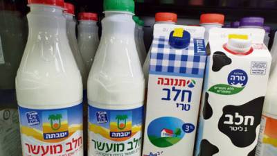 Израильские производители молока объединяются: впереди - конкуренцция с "Тнувой"