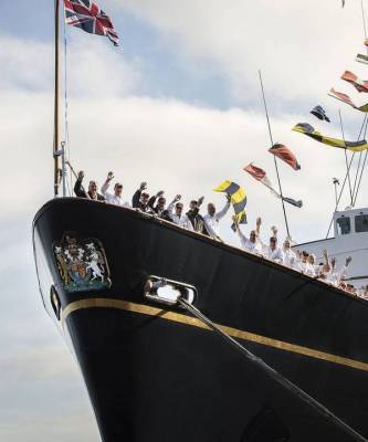 На борту королевской яхты Britannia из сериала «Корона»