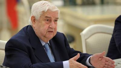 Вице-премьер РФ выразил Дамаску соболезнования в связи со смертью Муаллема