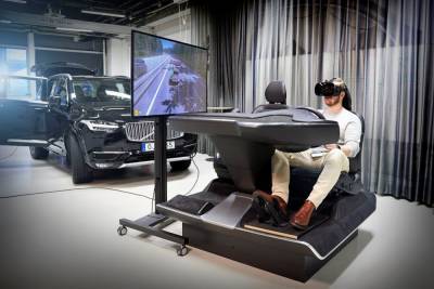 Volvo создала симулятор вождения с виртуальной реальностью