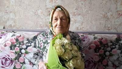 Власти Тверской области поздравили со 100-летием участницу Великой Отечественной войны Екатерину Белько