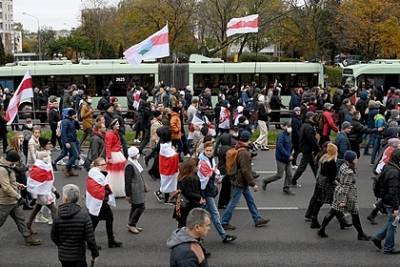 На протестах в Белоруссии задержали более 100 человек