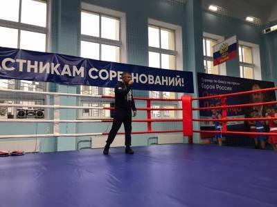 Константин Цзю провел мастер-класс для юных боксеров Ульяновской области