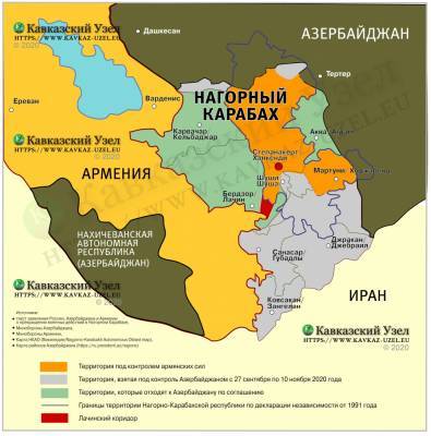 Более 1200 беженцев вернулись в Нагорный Карабах