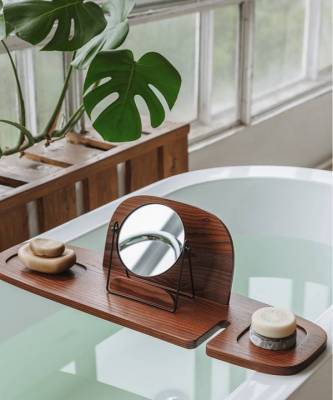 Полка для ванной: дизайн Анны Струпинской для Amovino