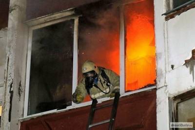 В Кинешме произошел пожар в квартире - есть пострадавший