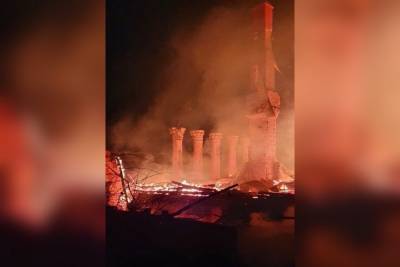 В Касимове сгорел памятник федерального значения XIX века