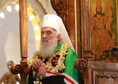 Умер патриарх Сербский Ириней. Он был союзником России и отказался признавать автокефалию УПЦ