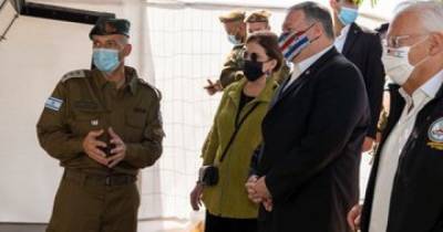 Госсекретарь США впервые посетил израильские поселения на захваченных территориях (фото)