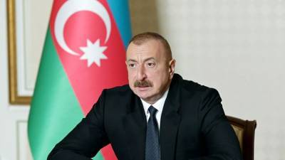 Президент Азербайджана выступит с обращением к народу