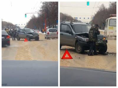 Два человека пострадали в ДТП на проспекте Ленина в Кемерове