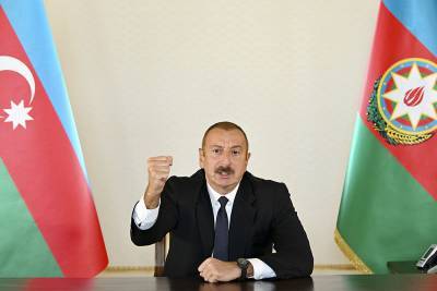 Алиев заявил о восстановлении контроля над Агдамским районом