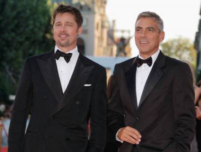 Джордж Клуни рассказал, как Брэд Питт разыграл его...