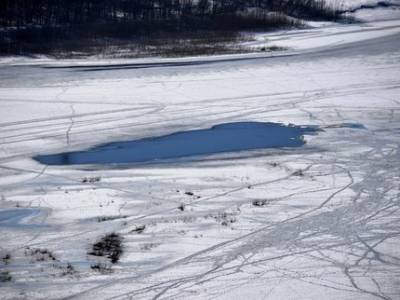 В Башкирии на реке Белой женщина провалилась под лёд