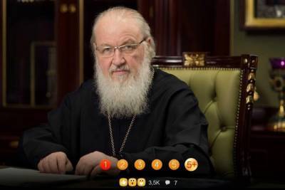 Патриарх Кирилл впервые завел страничку в соцсети