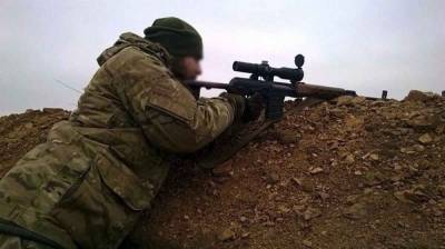 Под Донецком вражеские снайперы обстреляли позиции ВСУ