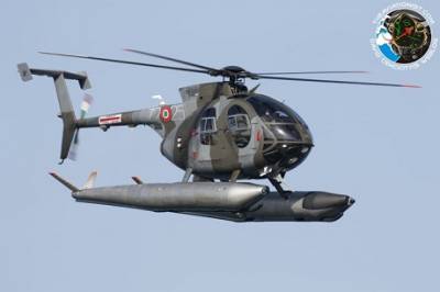 В Италии успешно прошли тренировочные полеты вертолетов NH-500E (ФОТО)