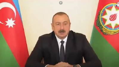 Алиев обозначил первые шаги в Нагорном Карабахе