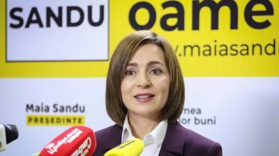 В ЦИК Молдавии объявили Санду победителем президентских выборов