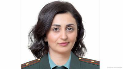Степанян покинула пост пресс-секретаря Минобороны Армении