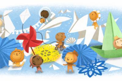 Google посвятил дудл Дню бабушек и дедушек