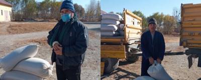 Фермер из Хорезмской области пожертвовал нуждающимся 40 тонн риса