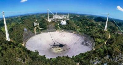 Телескоп Аресибо, передавший послание другим цивилизациям, может рухнуть