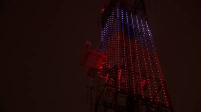Башня в центре Воронежа засияет по-новому во Всемирный день телевидения