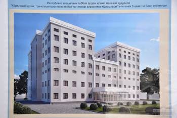 В Ташкенте возводится новый медкорпус для неотложной медицинской помощи