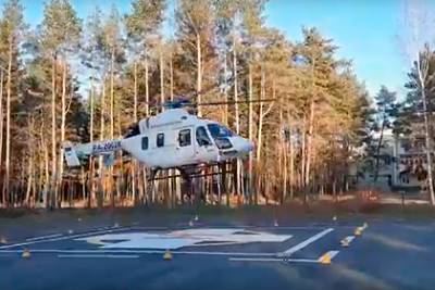 Вертолет санавиации во Владимирской области совершил первый вылет
