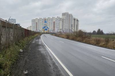 Жители Парголово пожаловались на недочеты после ремонта Михайловской дороги