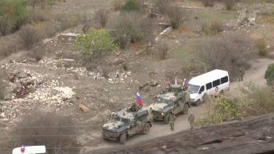 Российские миротворцы проконтролировали передачу под контроль Баку Агдамского района